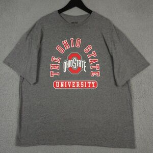 Ohio State Buckeyes Shirt Mens XXL 2XL Gray The Ohio State Tee Authentic Apparel
